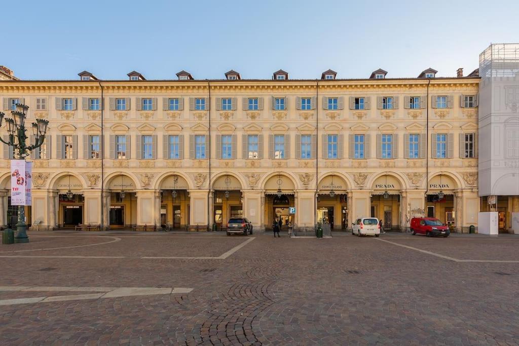 טורינו Splendido Appartamento In Piazza San Carlo מראה חיצוני תמונה
