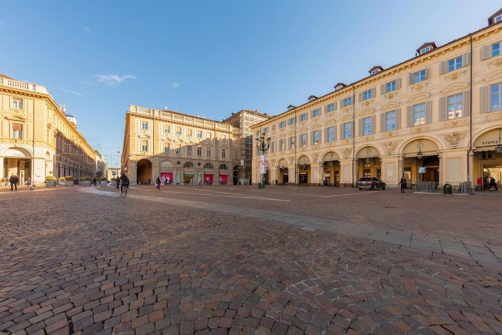 טורינו Splendido Appartamento In Piazza San Carlo מראה חיצוני תמונה